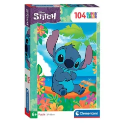 Clementoni Legpuzzel Super Color Stitch, 104st.