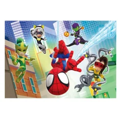 Clementoni Legpuzzel Super Color Spidey and His Amazing Friends 2x60st.