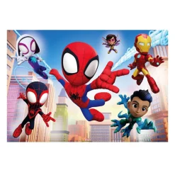 Clementoni Legpuzzel Super Color Spidey and His Amazing Friends 2x60st.