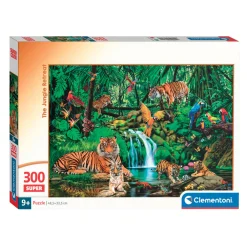Clementoni Legpuzzel Super Color The Jungle Retreat, 300st.