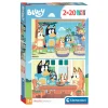 Clementoni Legpuzzel Super Color Bluey, 2x20st.