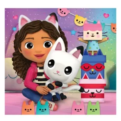 Clementoni Legpuzzel Super Color Vierkant Gabby's Poppenhuis, 3x48st.