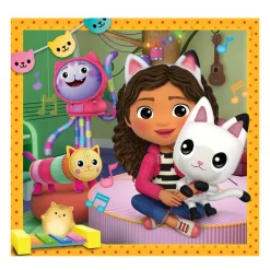 Clementoni Legpuzzel Super Color Vierkant Gabby's Poppenhuis II, 3x48st.