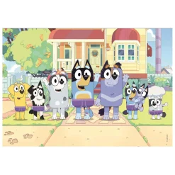 Clementoni Legpuzzel Super Color Bluey, 2x60st.