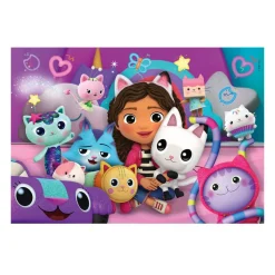 Clementoni Legpuzzel Super Color Gabby's Poppenhuis, 60st.