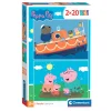 Clementoni Legpuzzel Super Color Peppa Pig, 2x20st.