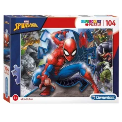 Clementoni Legpuzzel Super Color Spiderman, 104st.