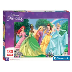 Clementoni Legpuzzel Super Color Disney Princess, 180st.
