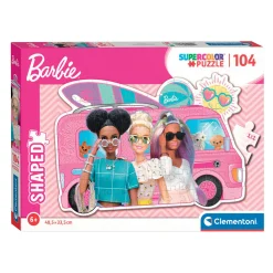 Clementoni Legpuzzel Super Color - Barbie Surfbus,104st.