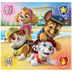 Clementoni Legpuzzel Super Color Vierkant PAW Patrol, 3x48st.