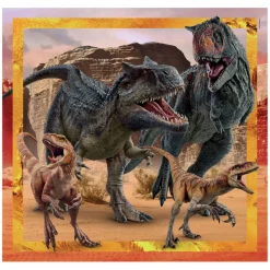 Clementoni Legpuzzel Super Color Vierkant Jurassic World, 3x48st.