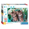 Clementoni Legpuzzel Super Color Lovely Kitty Twins, 60st.