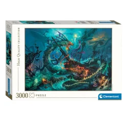 Clementoni Legpuzzel The Underwater Battle, 3000st.
