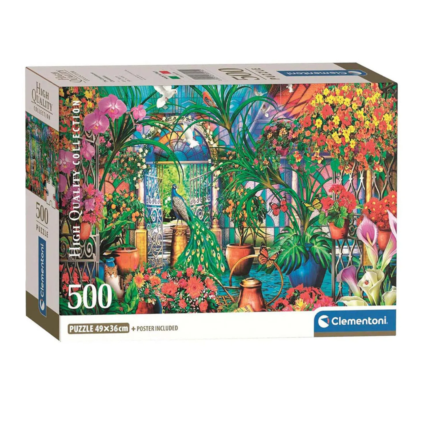Clementoni Legpuzzel The Greenhouse Caretakers, 500st.