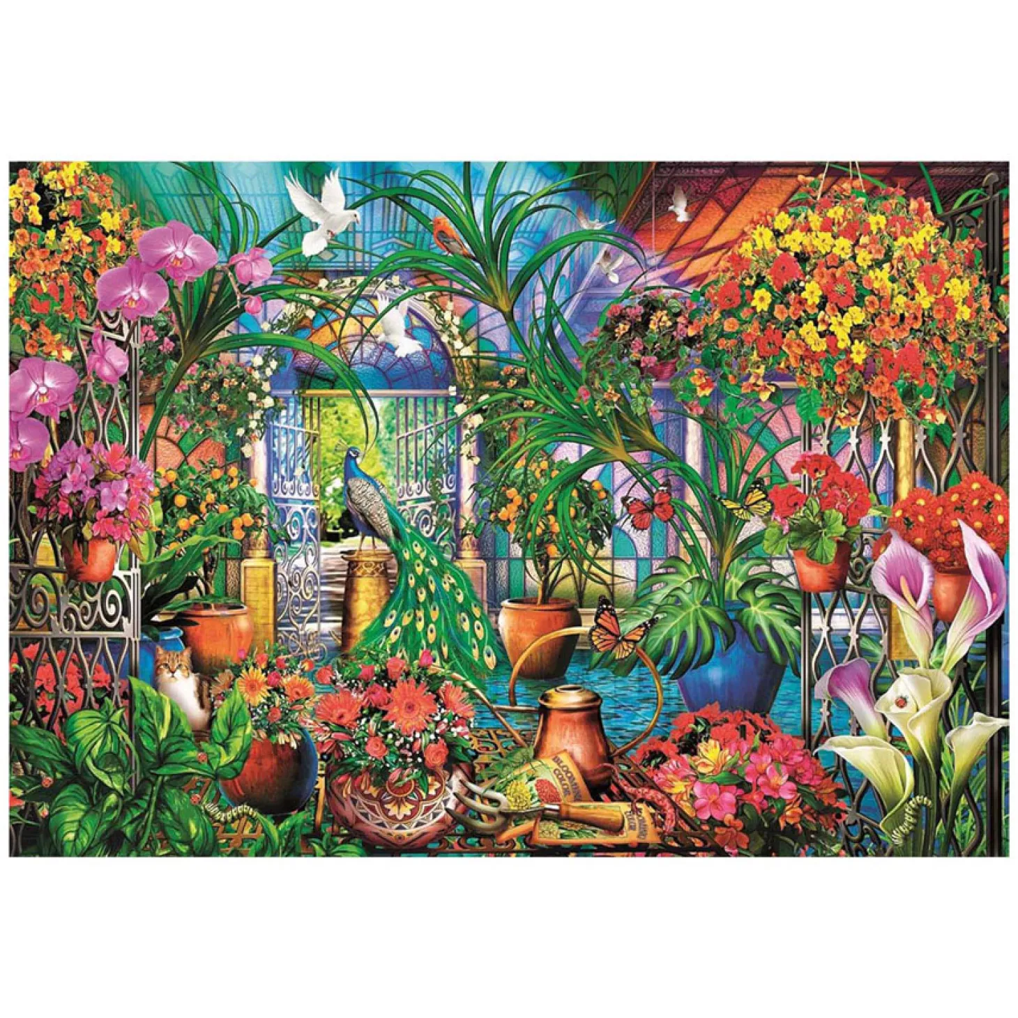 Clementoni Legpuzzel The Greenhouse Caretakers, 500st.