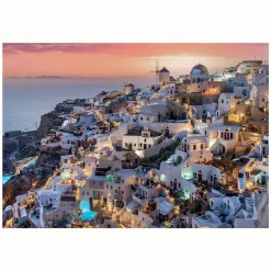 Clementoni Legpuzzel Tinten van Santorini, 1000st.
