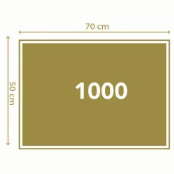 Clementoni Legpuzzel Tinten van Santorini, 1000st.