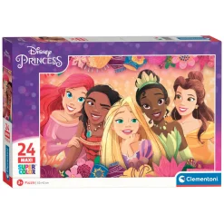 Clementoni Maxi Leguzzel Disney Princess, 24st.