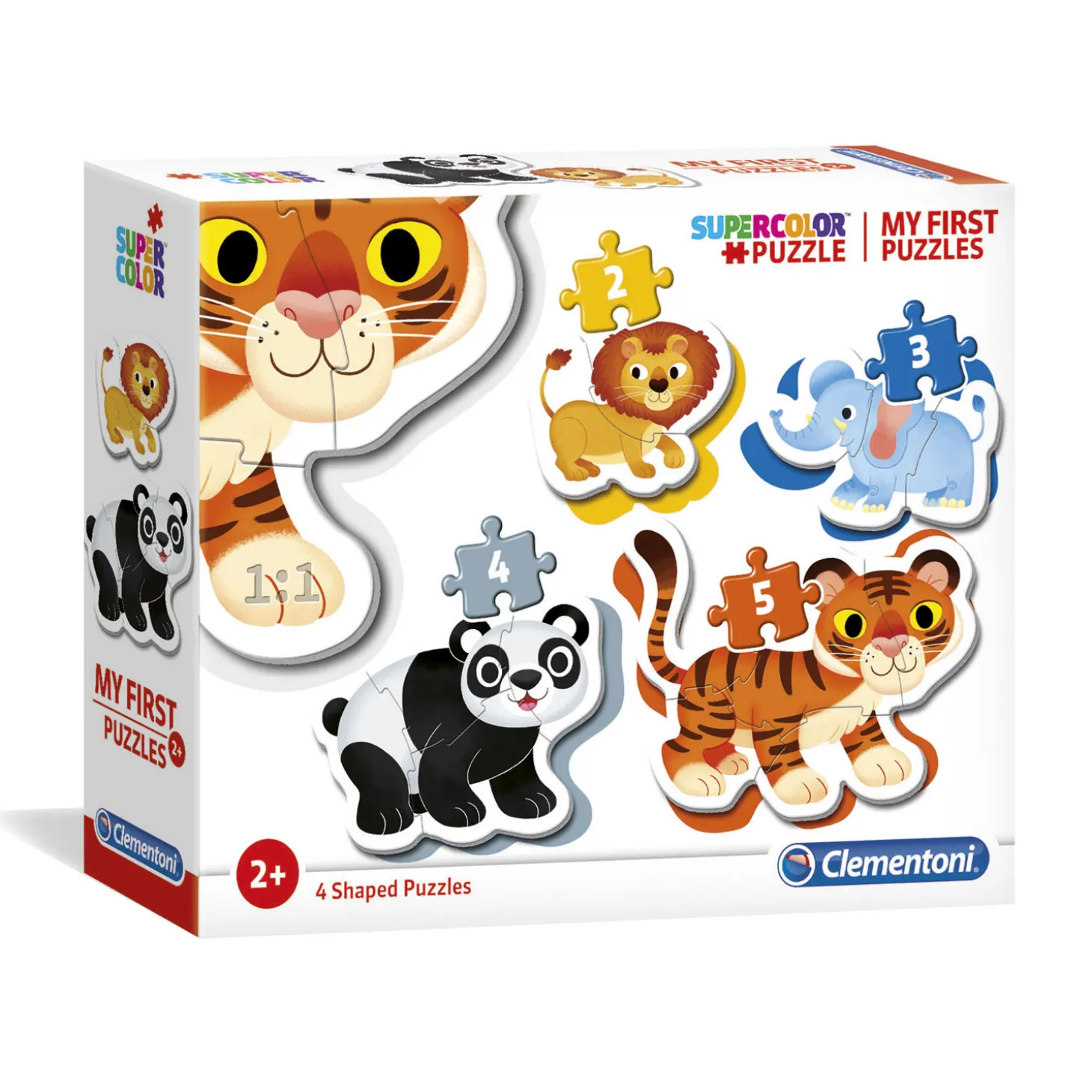 Clementoni Mijn Eerste Puzzels - Wilde Dieren