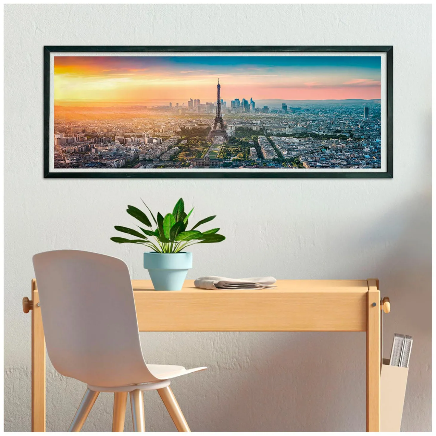 Clementoni Panorama Puzzel Parijs, 1000st.