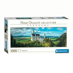 Clementoni Panoramapuzzel Slot Neuschwanstein, 1000st.