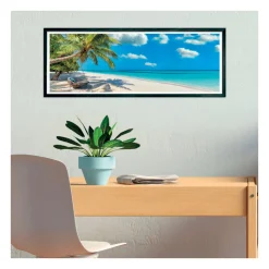 Clementoni Panoramapuzzel Schommelen bij de Oceaan, 1000st.