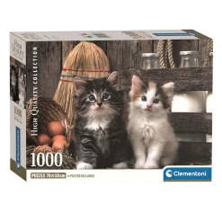 Clementoni Puzzel - Schattige Kittens, 1000st.
