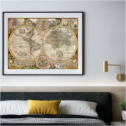 Clementoni Puzzel Antieke Wereldkaart, 3000st.