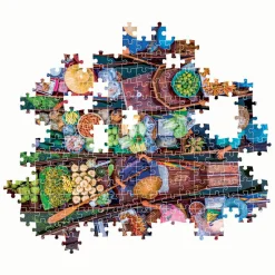 Clementoni Puzzel Drijvende Thaise Markt, 1000st.