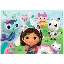 Clementoni Puzzel Gabby's Poppenhuis, 2x60st.