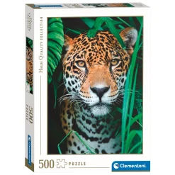 Clementoni Puzzel Jaguar in de Jungle, 500st.