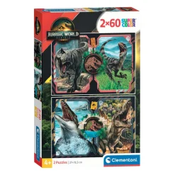 Clementoni Puzzel Jurassic World, 2x60st.