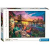 Clementoni Puzzel Manhattan Balcony Sunset, 3000st.