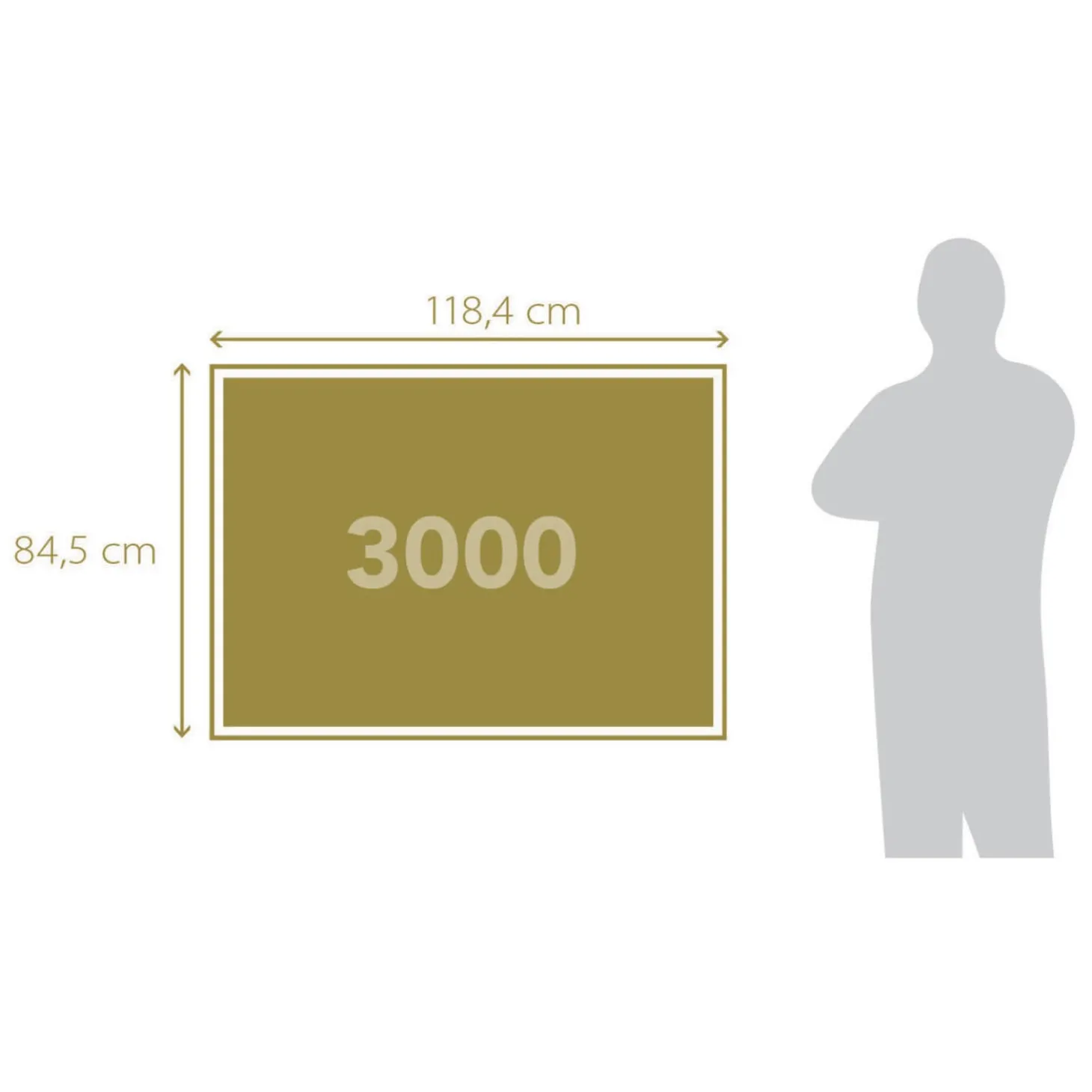 Clementoni Puzzel Terrace on Lake, 3000st.