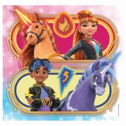 Clementoni Puzzel Unicorn Academy - 3x48st.