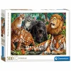 Clementoni Puzzel Wilde Katachtigen, 500st.