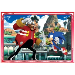 Clementoni Puzzels Sonic, 4in1