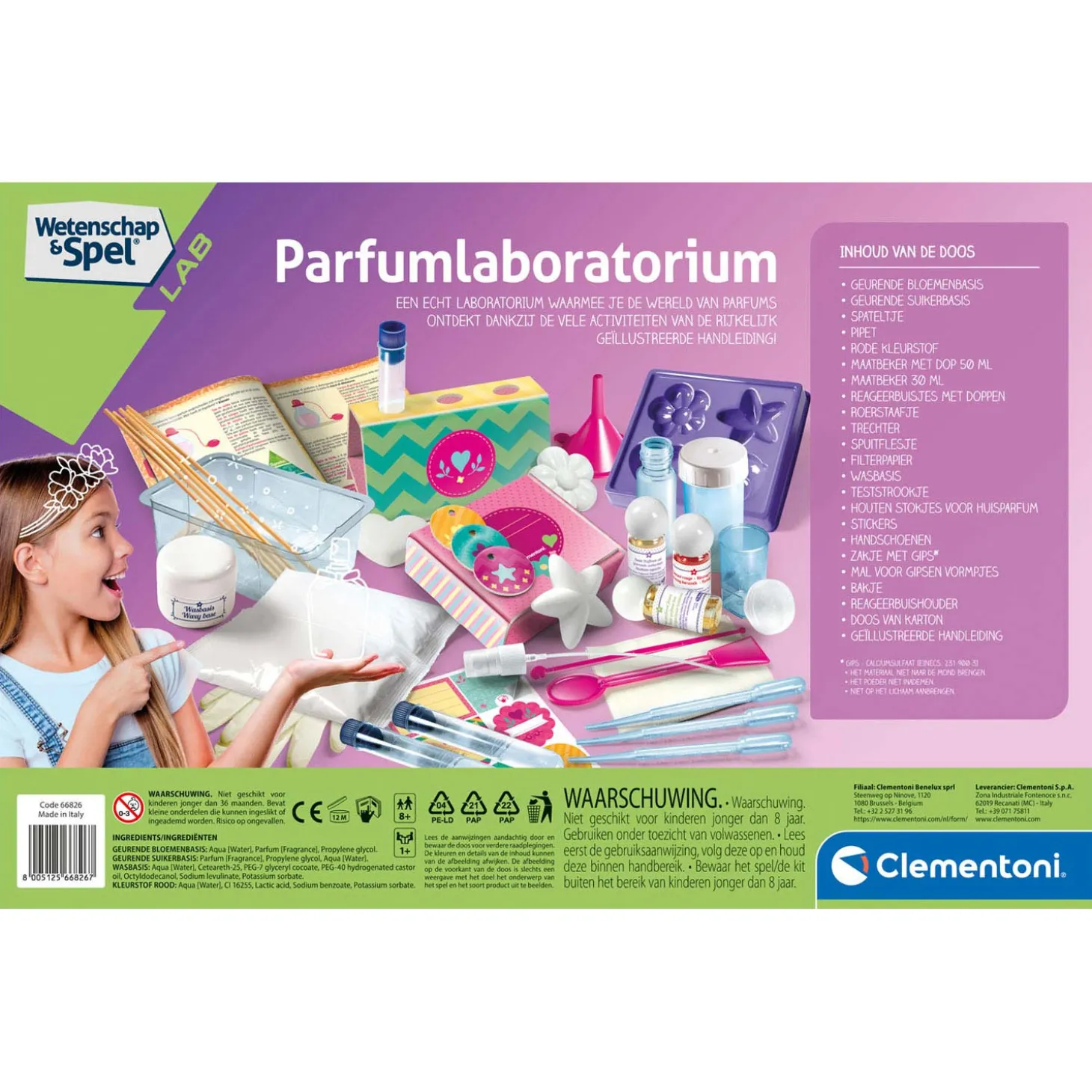 Clementoni Wetenschap & Spel - Parfumlaboratorium
