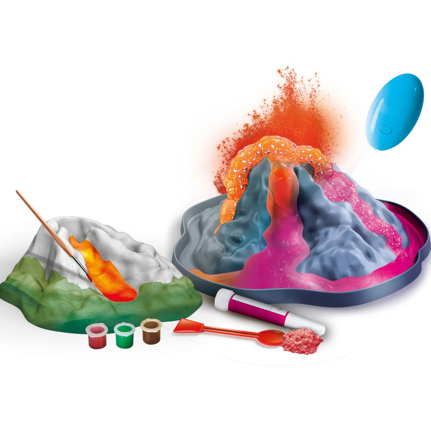 Clementoni Wetenschap & Spel - Glow in the Dark Vulkaan