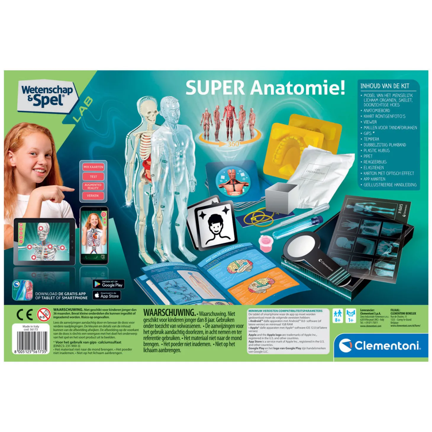 Clementoni Wetenschap en Spel - Super Anatomie