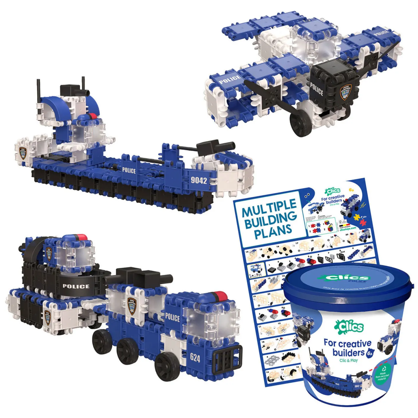 Clics Bouwblokken Politie in Emmer