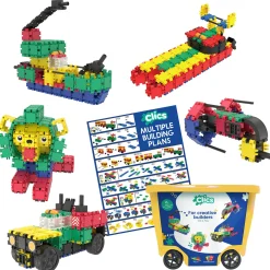 Clics Rolbox Bouwblokken, 20in1