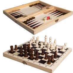 Clown Games 3In1 Spellendoos Hout