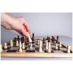 Clown Games Schaakstukken Hout, 32dlg.