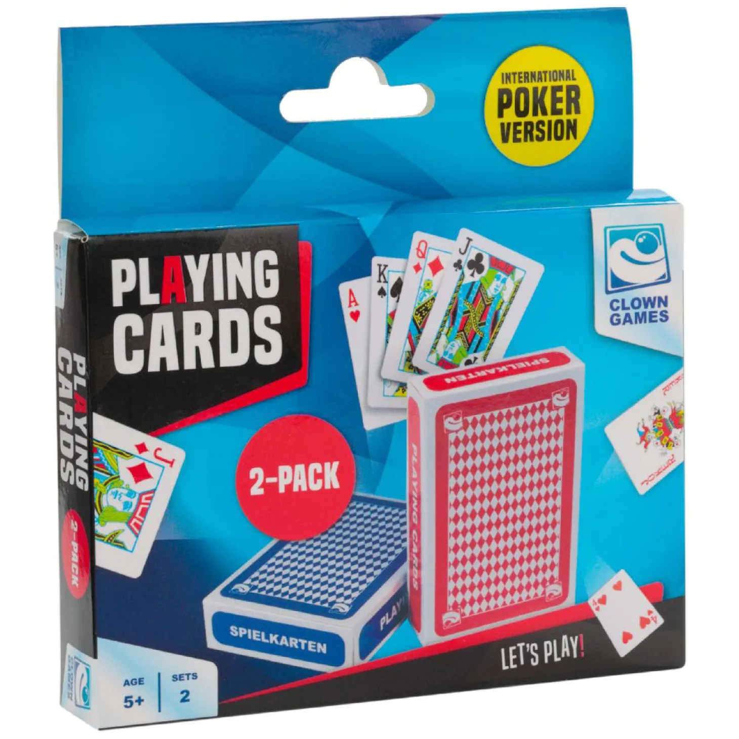 Clown Games Speelkaarten Internationaal Set/2