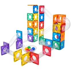 Coblo Knikkerbaan Magnetisch Bouwspeelgoed, 100dlg.