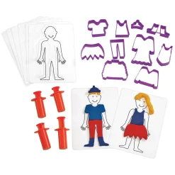 Colorations - Aankleedset voor Klei, 22dlg.