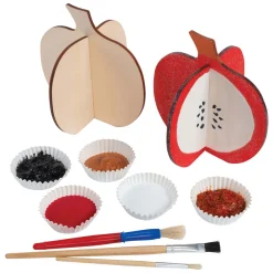 Colorations - Bouw Je Eigen 3D Houten Pompoen, 6dlg.