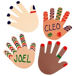 Colorations - Colours Like Me Handen, Set van 24 (4 Kleuren)