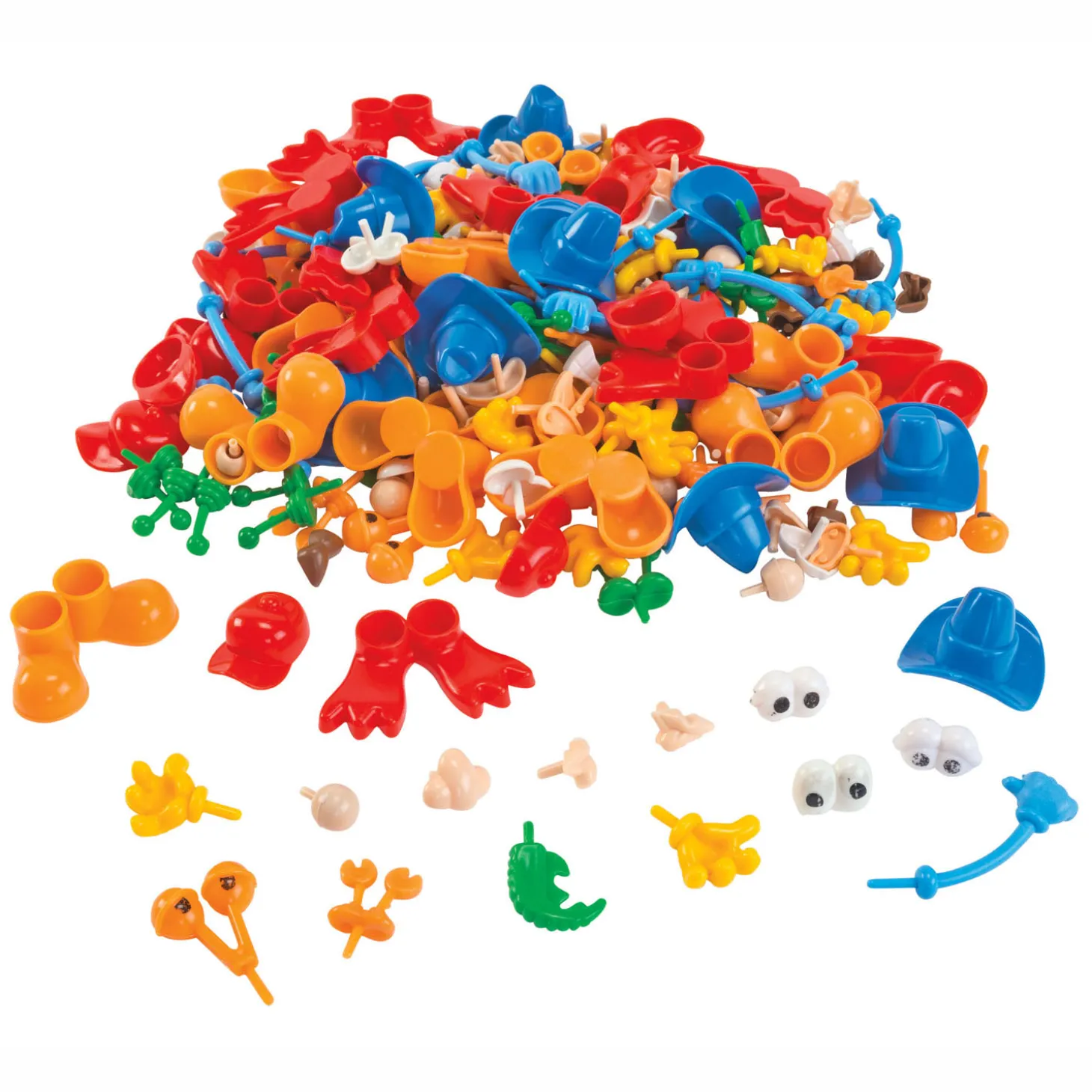 Colorations - Creatieve Wezens Klei Accessoires, 130dlg.